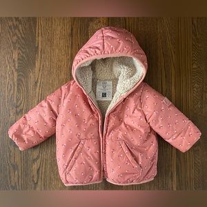 Baby girls Gap winter coat